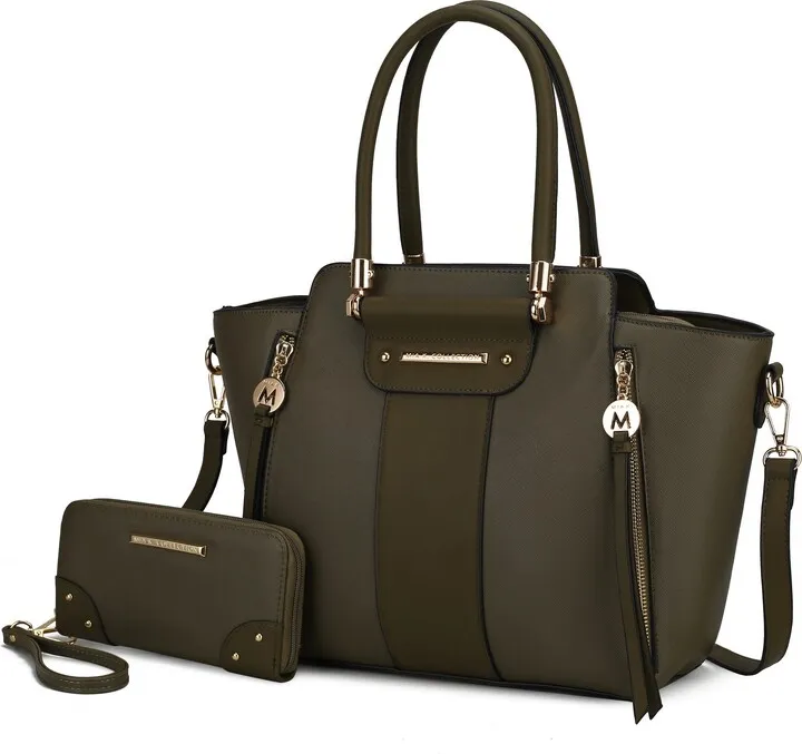 Eliana Vegan Leather Women’s Tote Bag with wallet