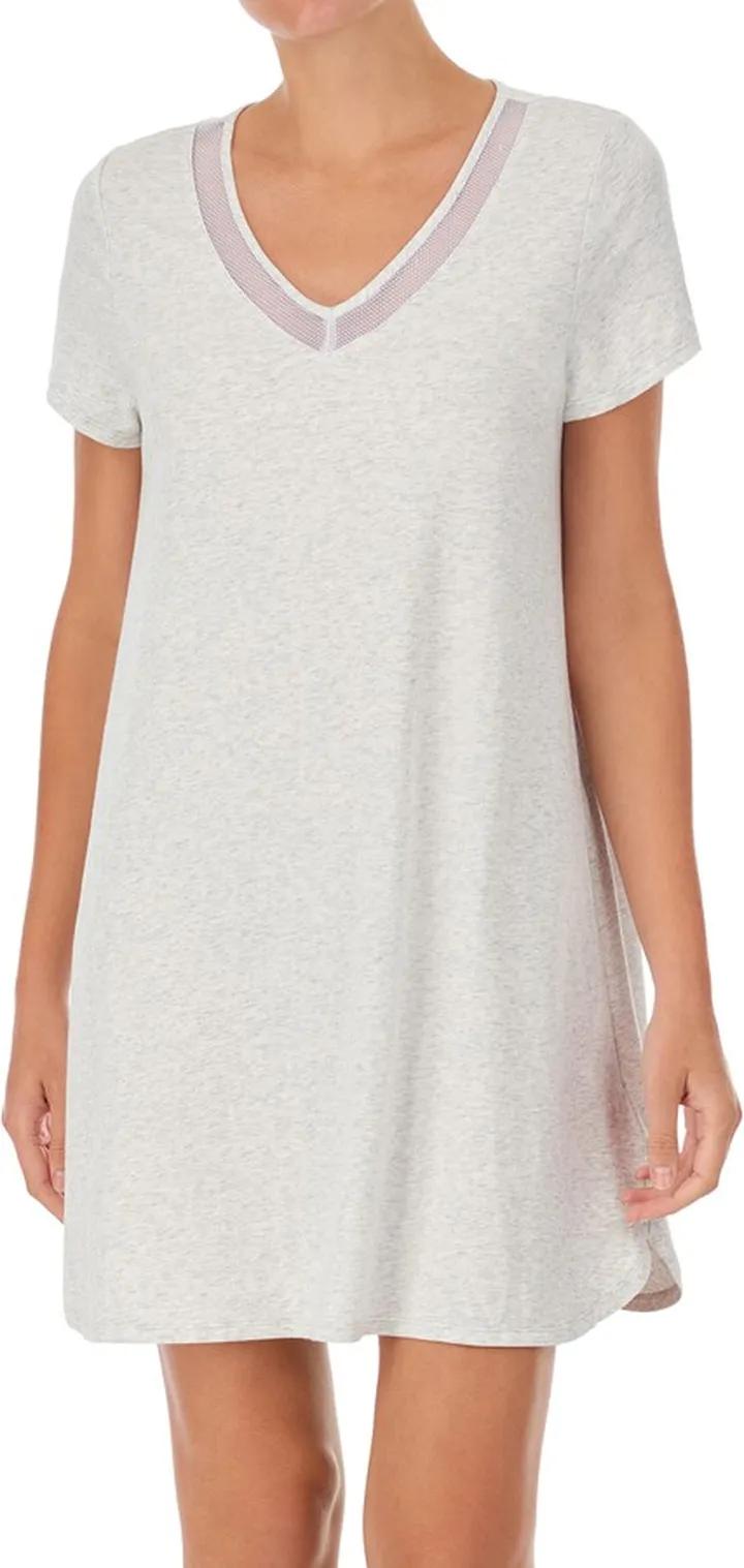 Mesh Trim Nightgown