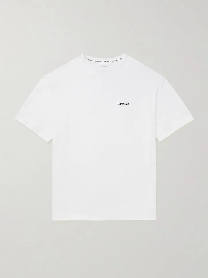 Modern Logo-Embroidered Cotton-Blend Jersey T-Shirt