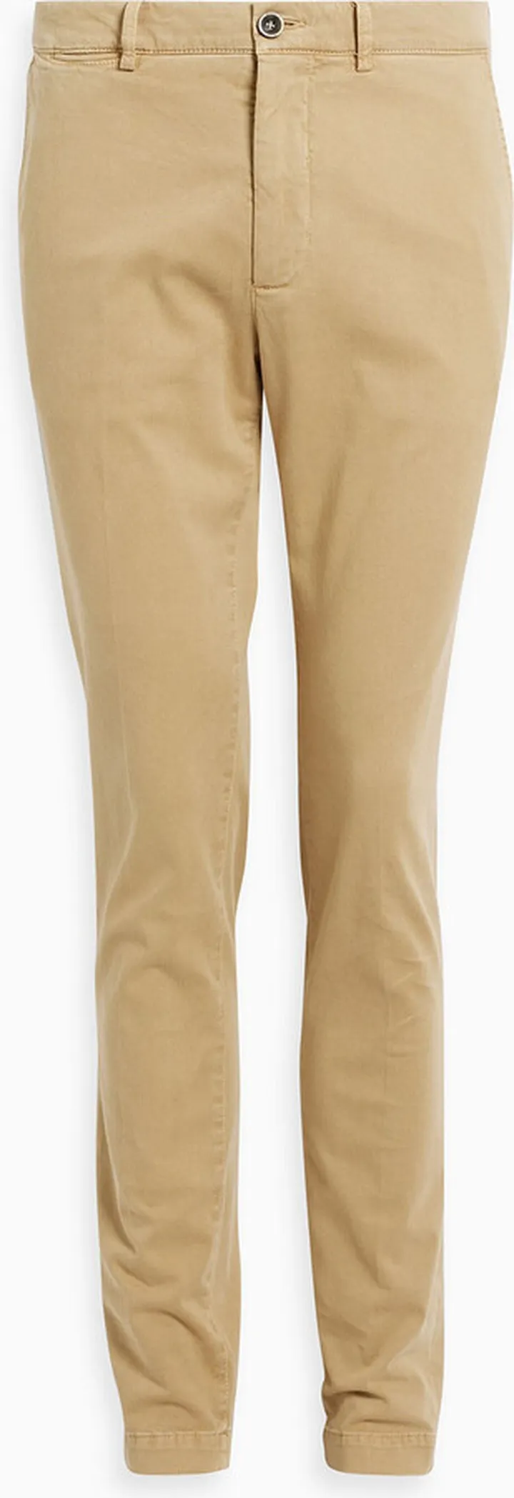 Cotton-blend twill chinos