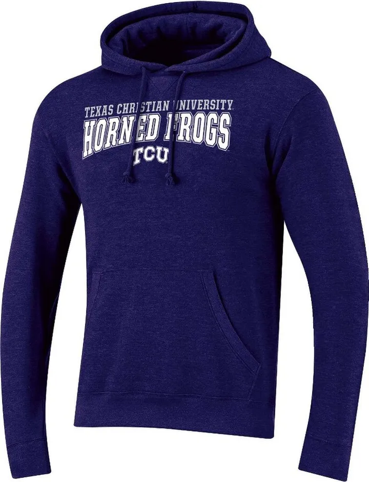 NCAA TCU Horned Frogs Men's Heather University Hoodie - XL