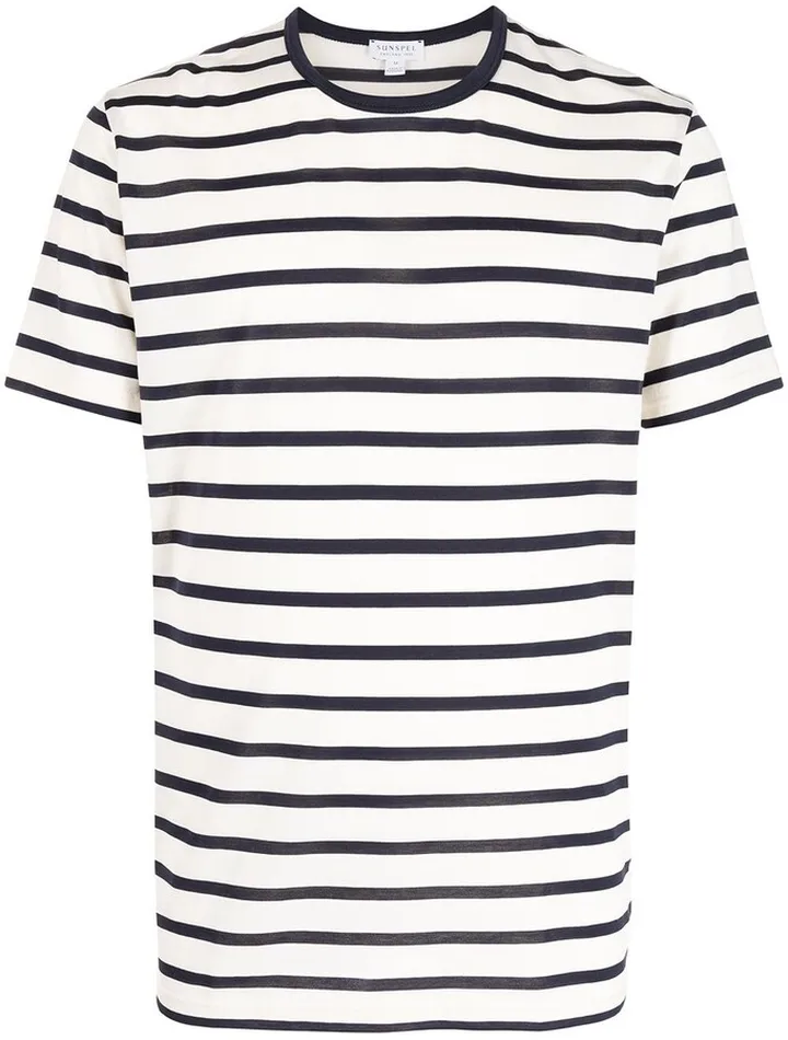 striped crew-neck T-shirt