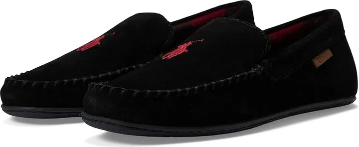 Polo Ralph Lauren Collins Slipper (Black) Men's Shoes