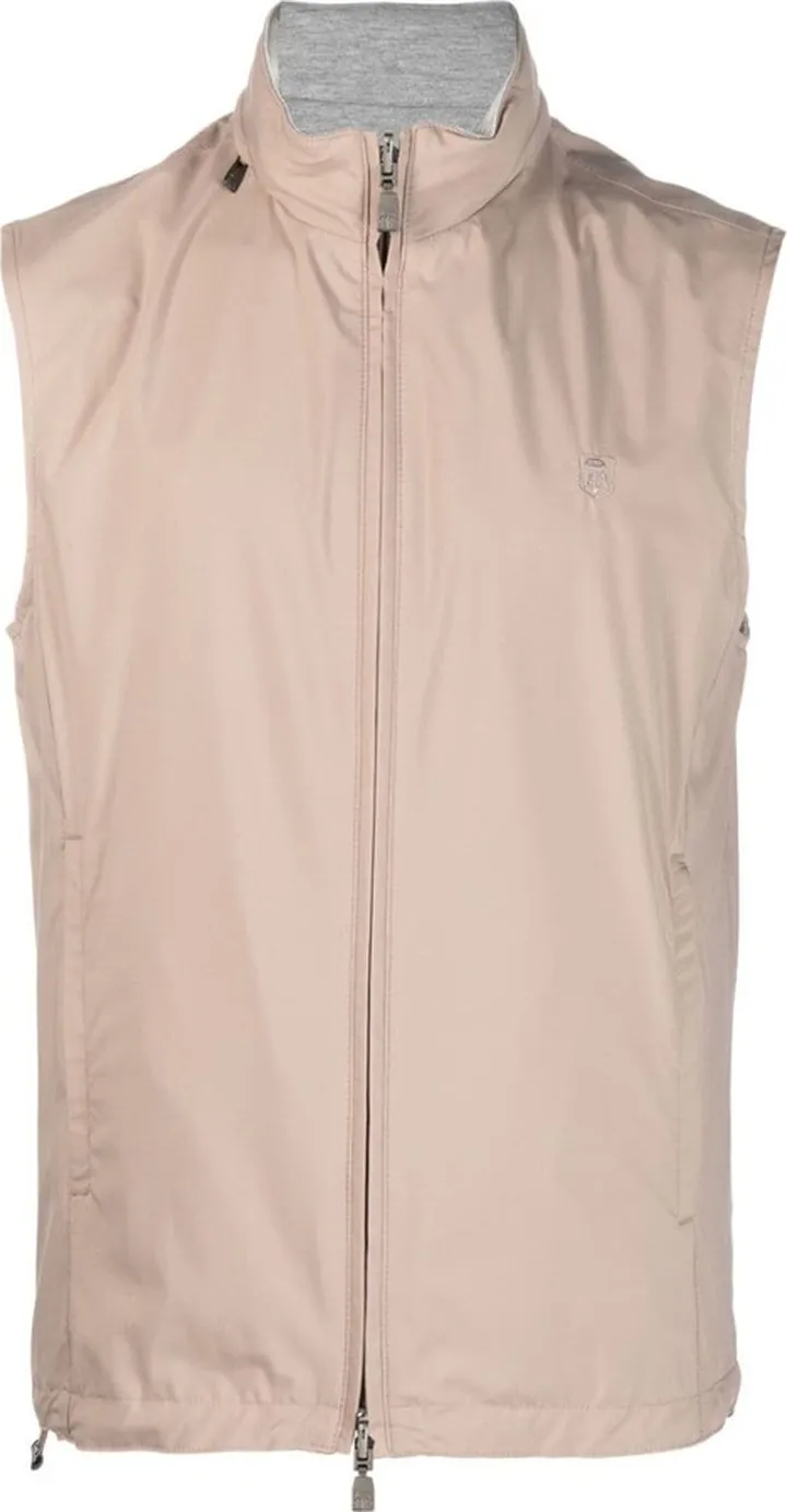 Reversible Zip-Up Gilet