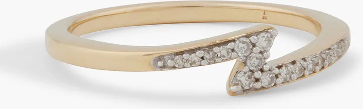 14-Karat Gold Diamond Ring