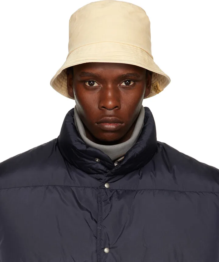visvim Yellow Dome Bucket Hat