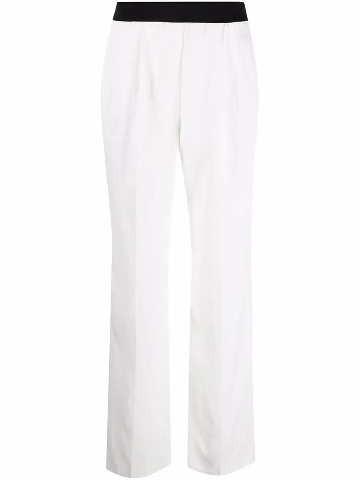 Straight-Leg Trousers