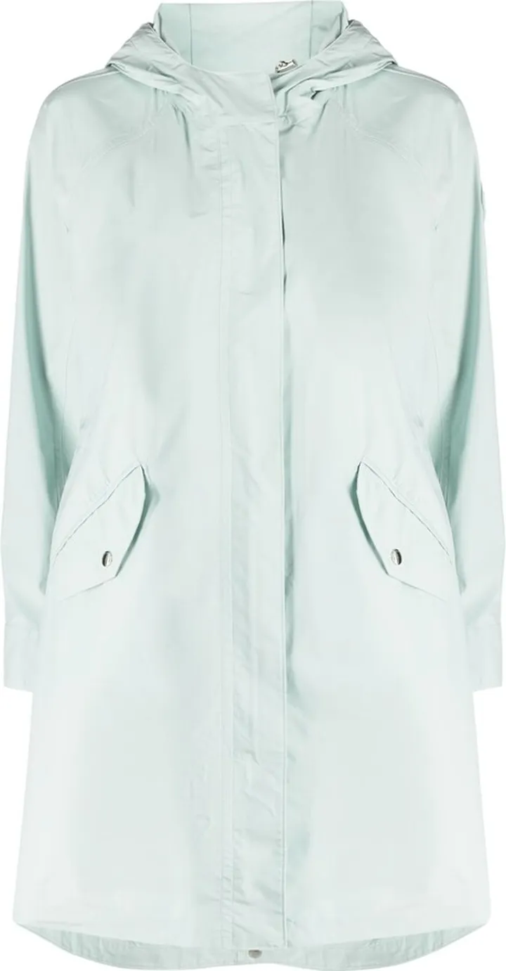 Summer hooded parka coat
