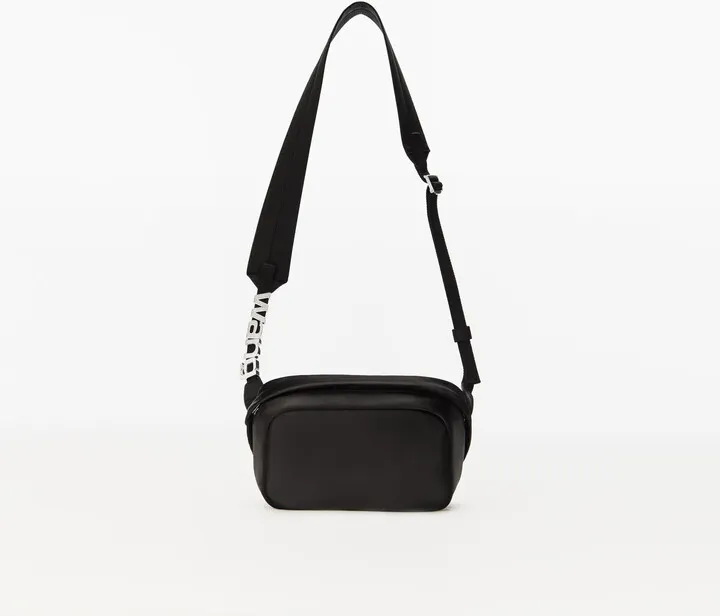 Alexander Wang Women's Heiress Crossbody Bag In Satin Black