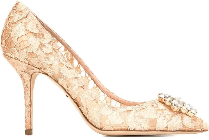 Bellucci Taormina lace pumps