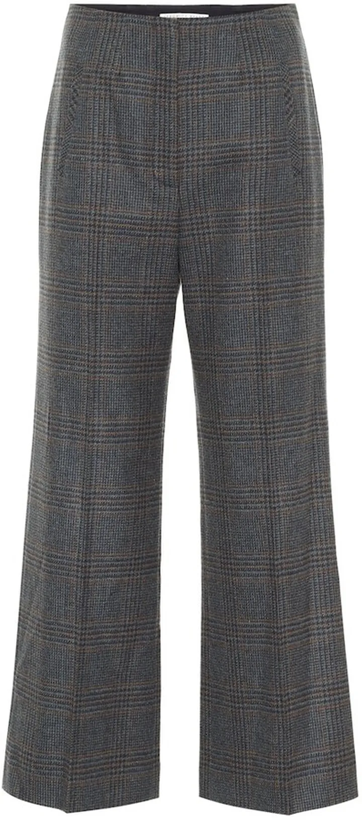 Dova cropped straight wool pants