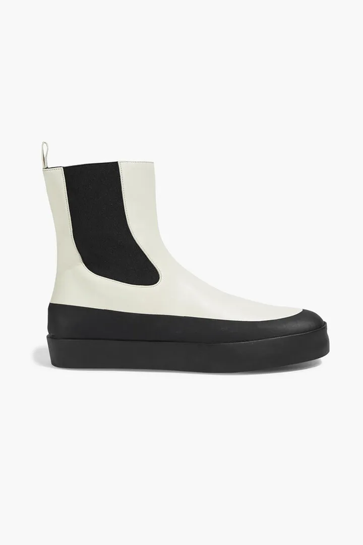 Zaniah two-tone leather Chelsea boots