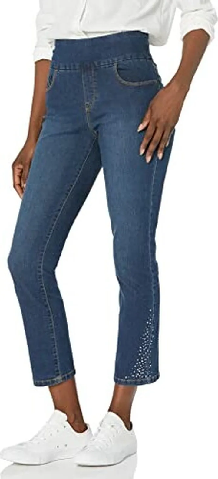 Gloria Vanderbilt Women's Amanda Pull On High Rise Ankle