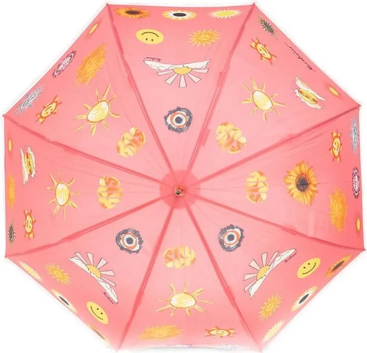 Moschino X Smiley Morif Printed Umbrella