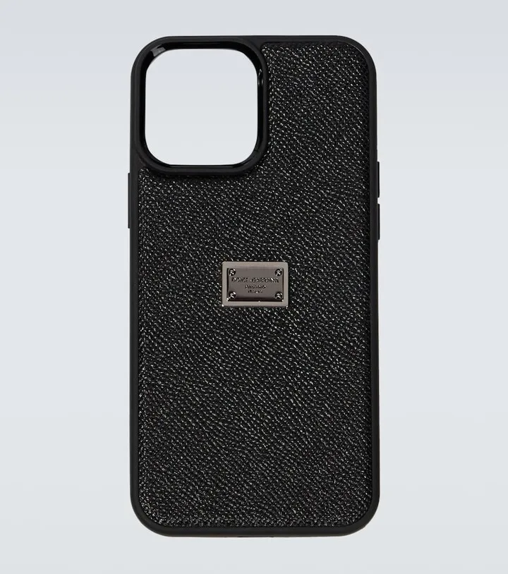 Leather iPhone case