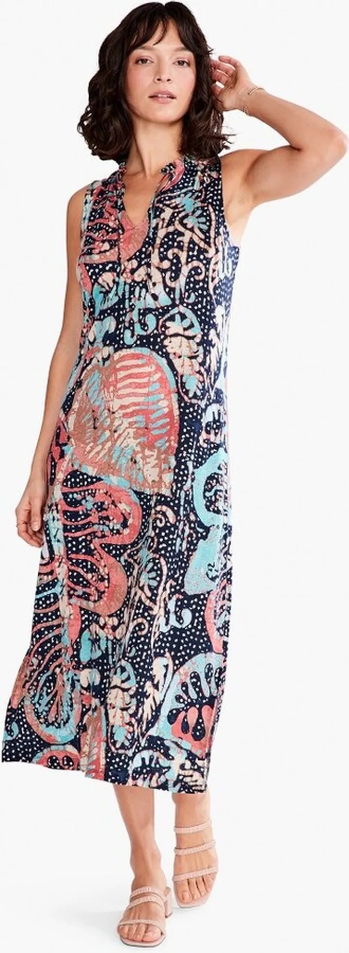 Batik Stamp Dress