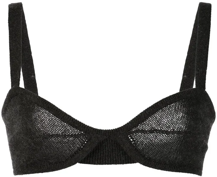 Eda knitted cashmere bralette