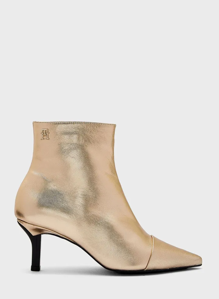 Pointy Heel Ankle Boots