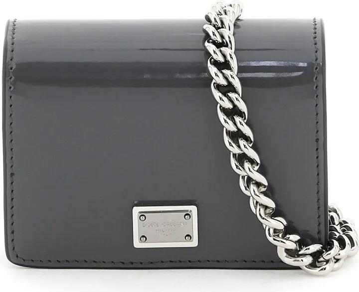Patent Leather Mini Crossbody Bag