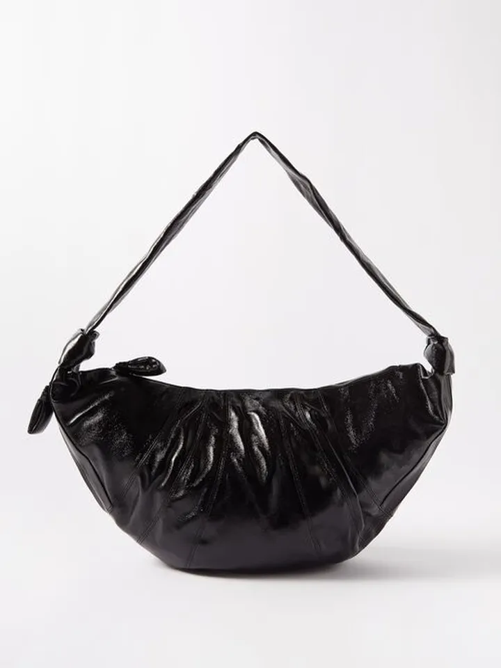Croissant Large Coated-cotton Bag