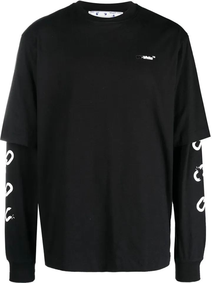 logo-print T-shirt