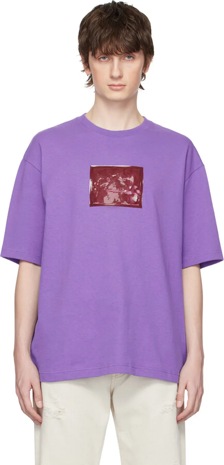 Acne Studios Purple Inflatable T-Shirt