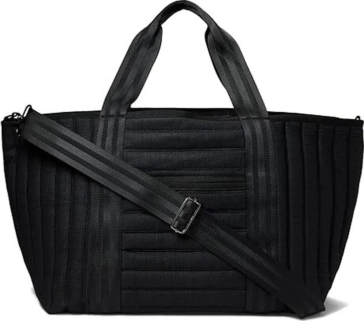 THINK ROYLN Boardwalk Biggie - Large (Deep Water Black Linen) Handbags