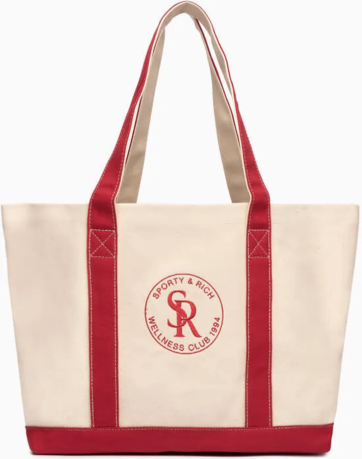 Sporty&rich Two Tone Shopper Bag