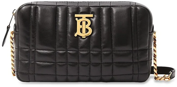 Small Lola Quilted Leather Camera Bag