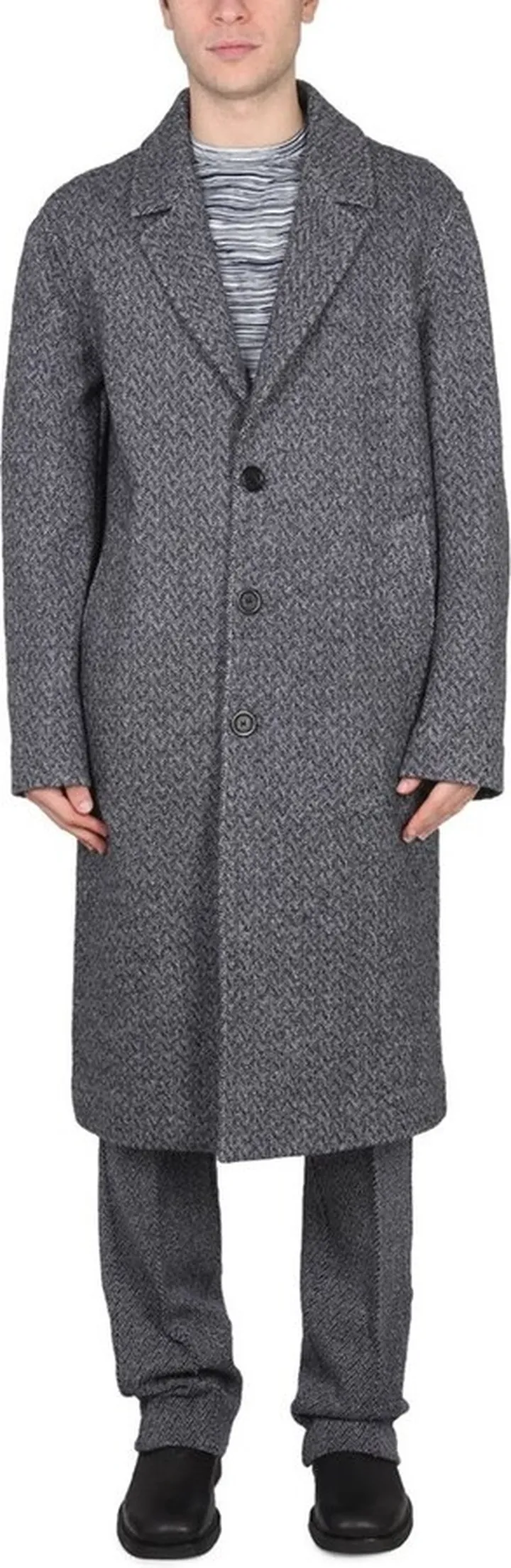 Missoni Single-Breasted Long-Sleeved Coat