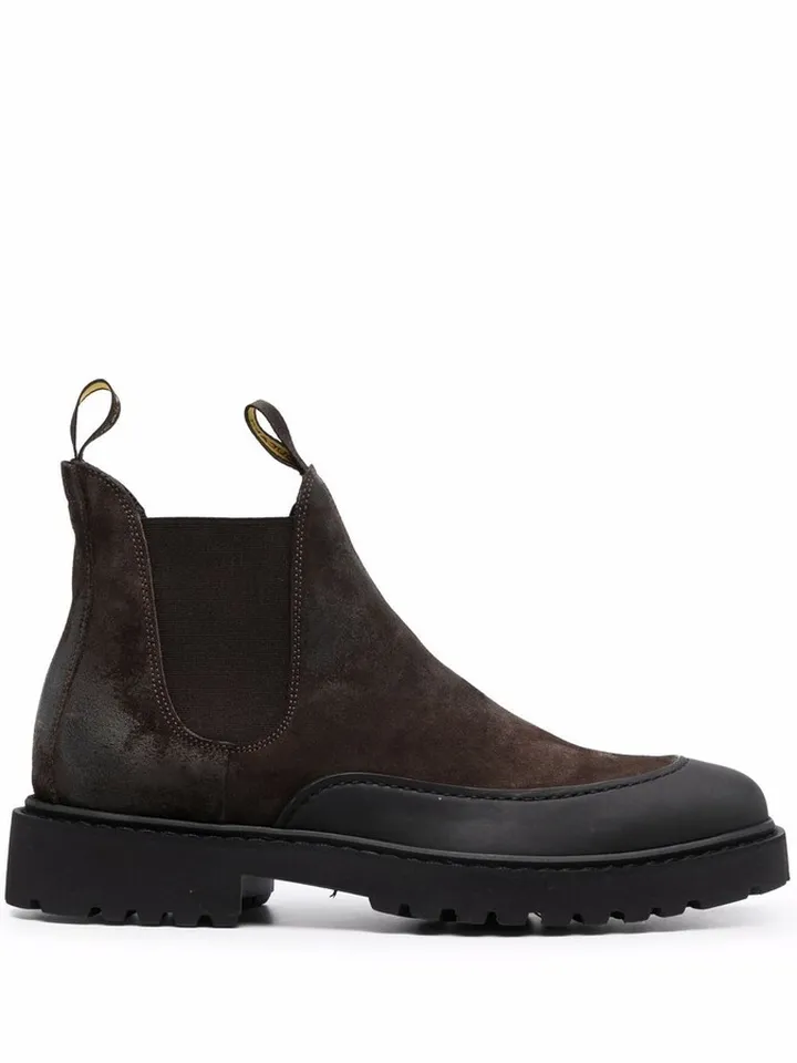 suede Chelsea boots