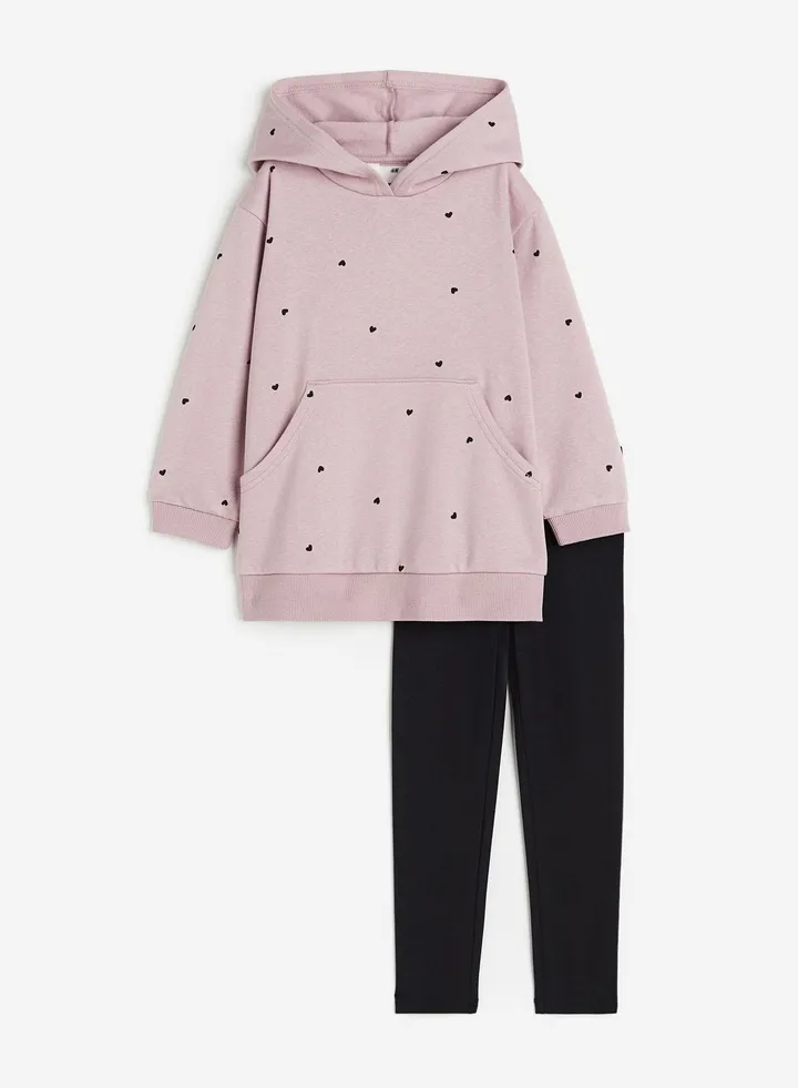 Kids 2 Piece Hoodie And Pants Set