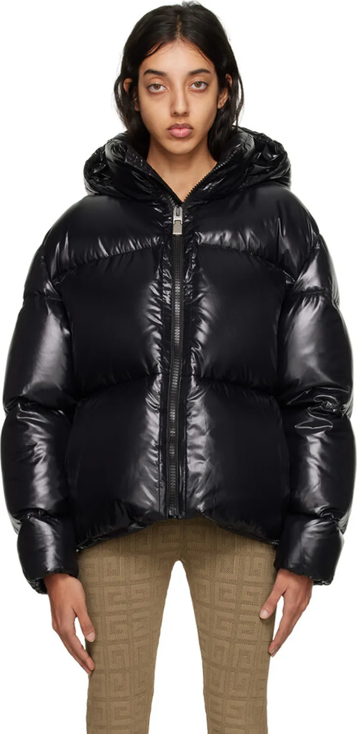 Givenchy Black Puffer Down Jacket