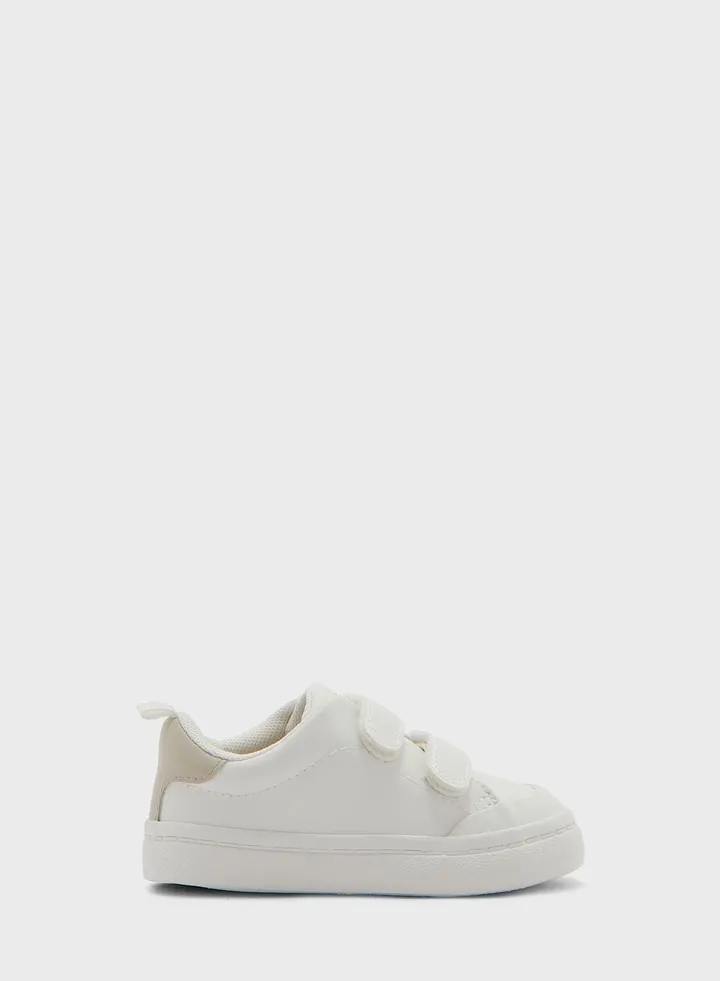 Kids Low Top Velcro Sneakers