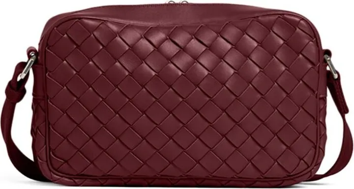 Bottega Veneta Small Leather Classic Intrecciato Camera Bag