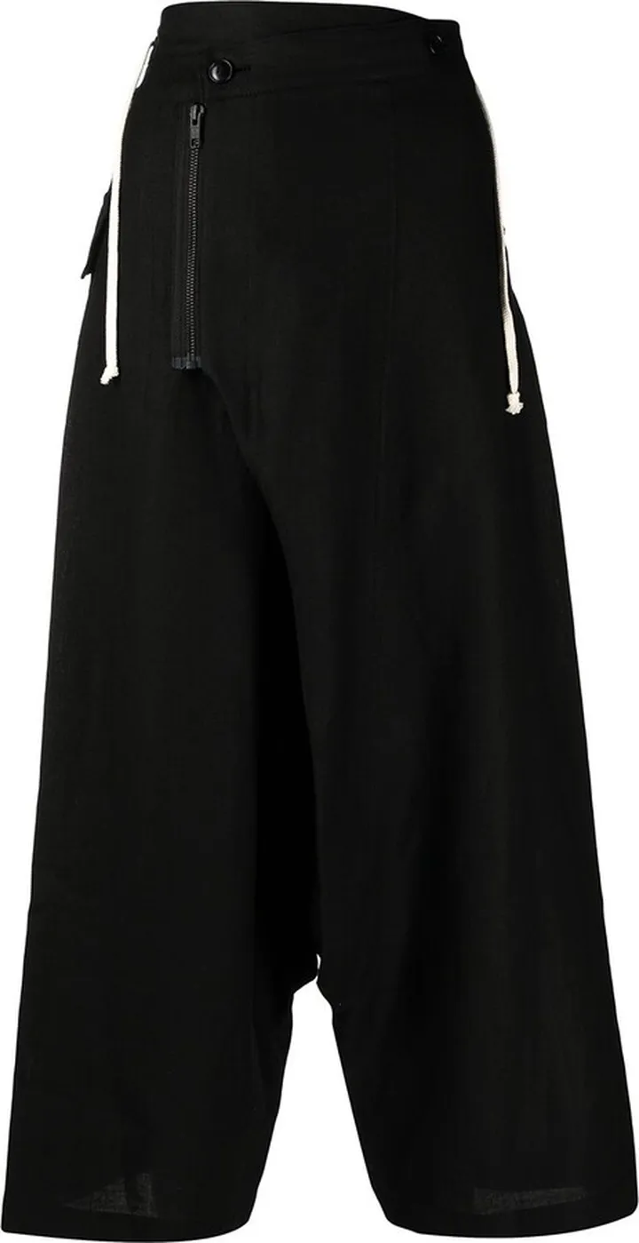 Asymmetric Cropped Trousers
