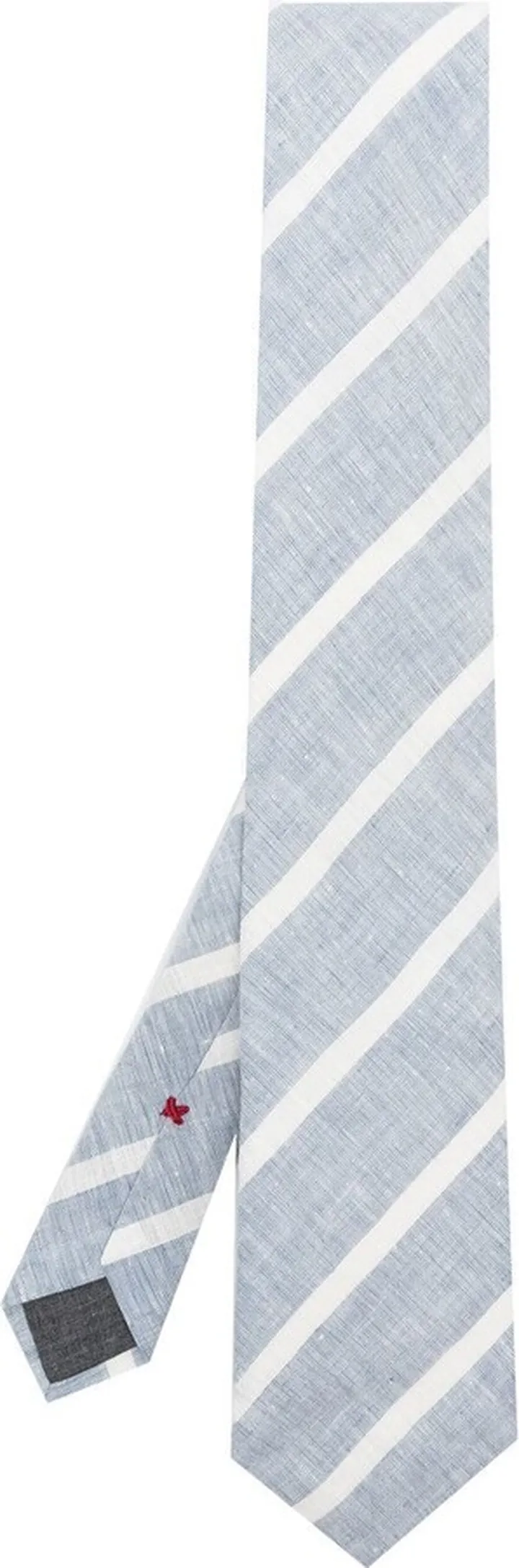 Striped Linen Tie
