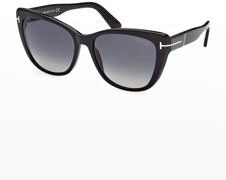 Nora Plastic Cat-Eye Sunglasses