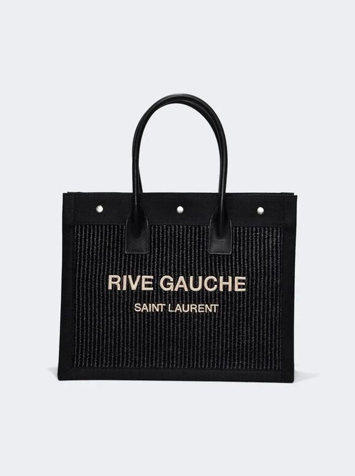 Rive Gauche Tote Bag Black