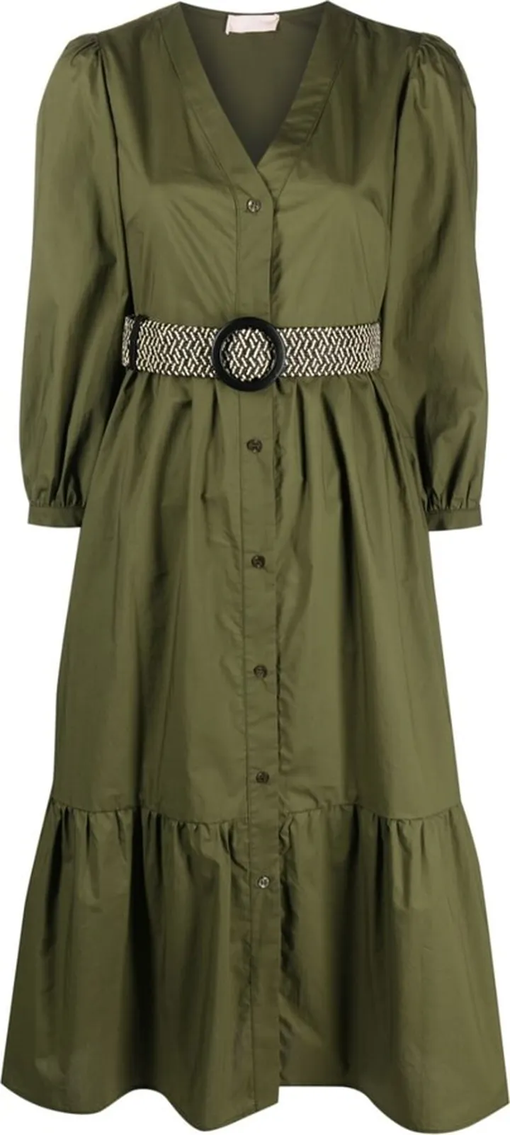 Belted Midi Dress