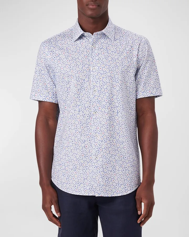 Men's OoohCotton Short-Sleeve Sport Shirt