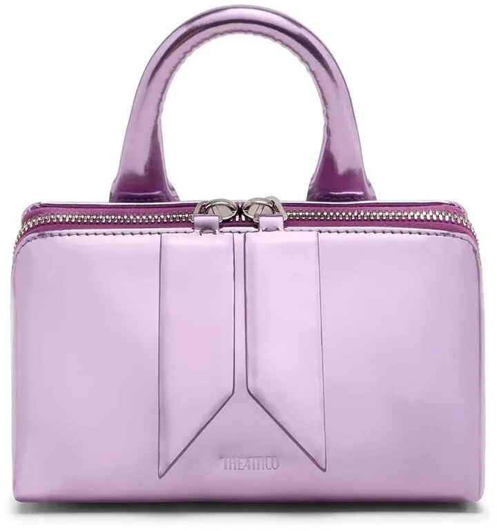 Friday Metallic Leather Convertible Crossbody Bag