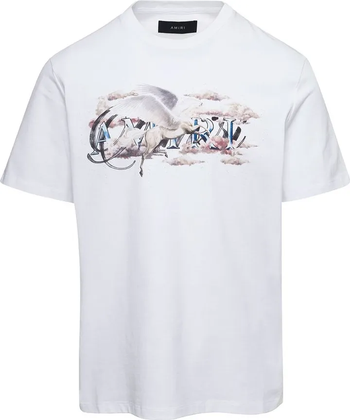 Amiri Graphic Printed Crewneck T-Shirt