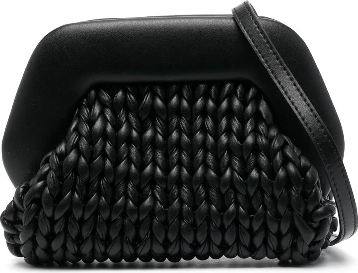 Bios calf leather shoulder bag