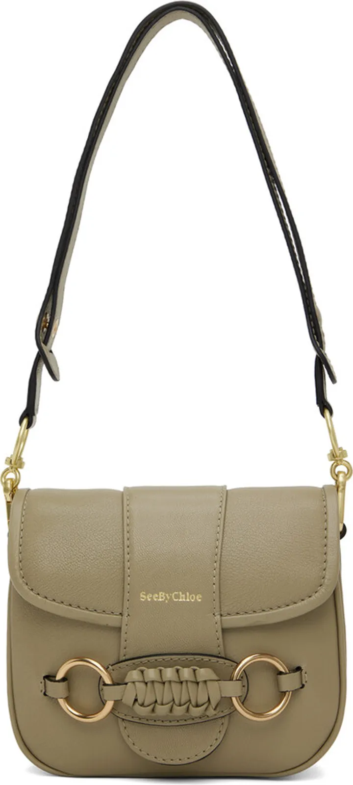 See by Chloé Taupe Saddie Satchel Bag