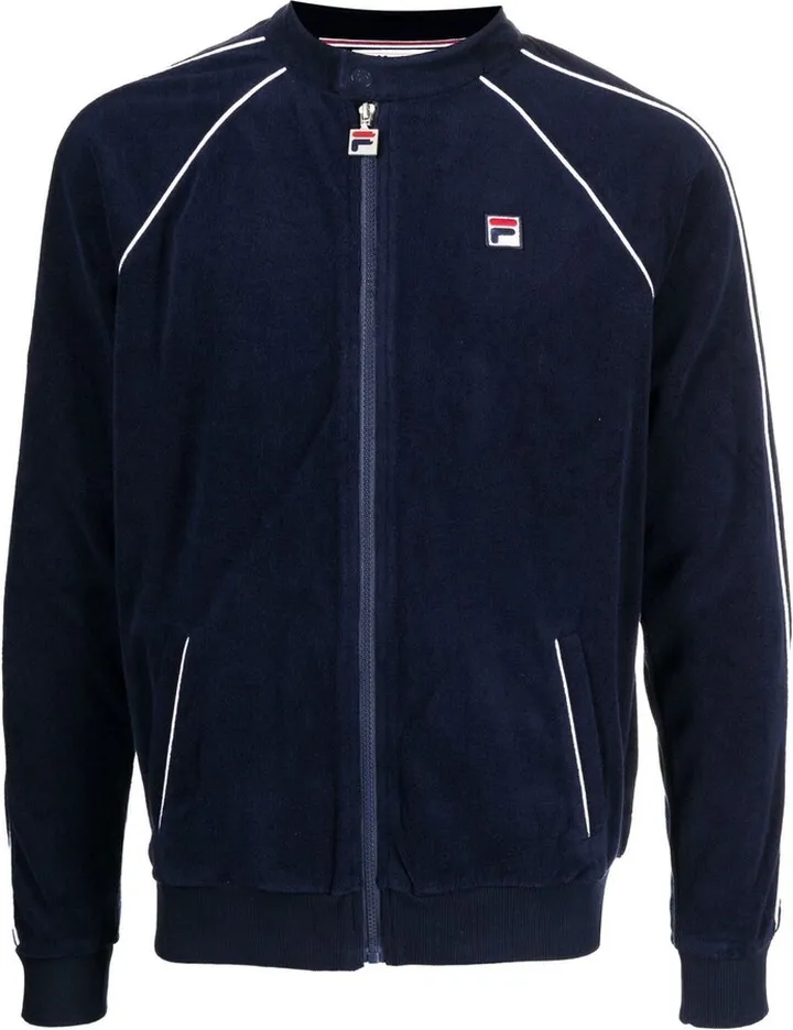 Collarless Bomber Jacket