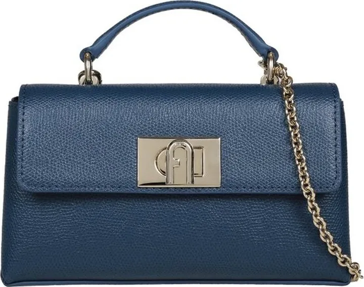 Furla Twist-Lock Chain-Linked Crossbody Bag