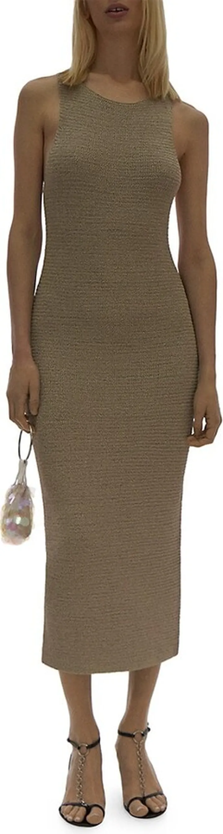 Ribbon Midi-Dress