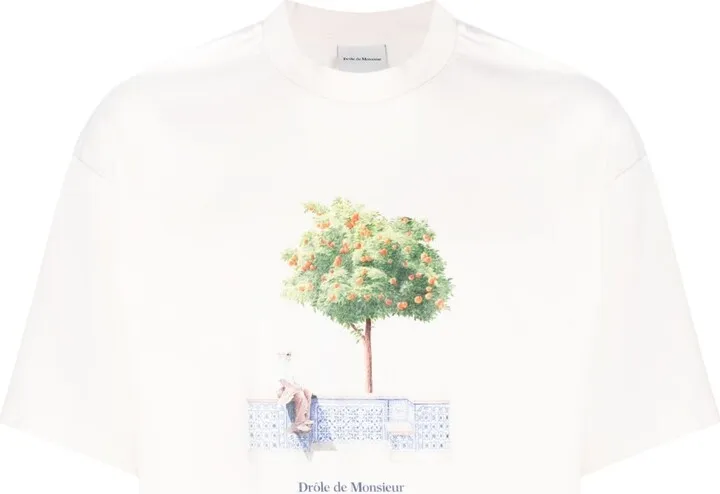 photograph-print cotton T-Shirt