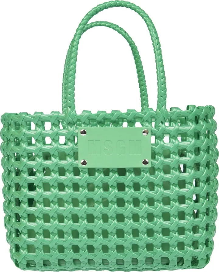 Tote Bag With Logo Plaque